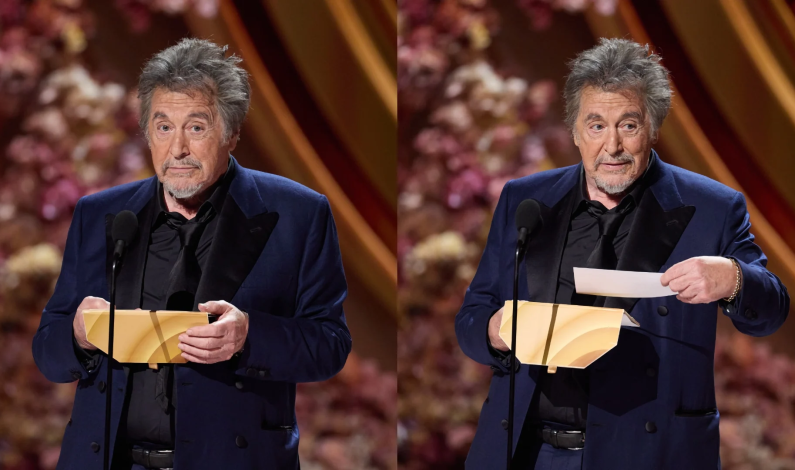 «Al Pacino»explica la razón de su comportamiento en los premios Oscars 2024 «Al Pacino»explica la razón de su comportamiento en los premios Oscars 2024