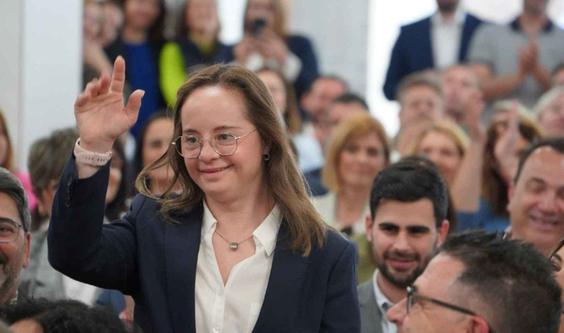 La primera diputada con Síndrome de Down en España La primera diputada con Síndrome de Down en España