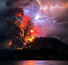 Captan impresionante erupción de volcán en Indonesia; cientos de evacuados