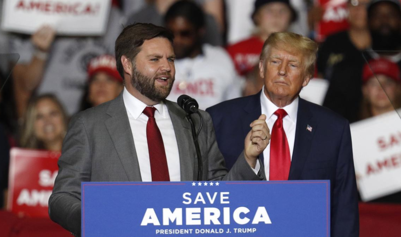 J. D. Vance será candidato a vicepresidente con Donald Trump J. D. Vance será candidato a vicepresidente con Donald Trump