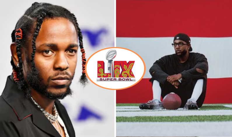 Kendrick Lamar estará en el show de medio tiempo del Super Bowl Kendrick Lamar estará en el show de medio tiempo del Super Bowl