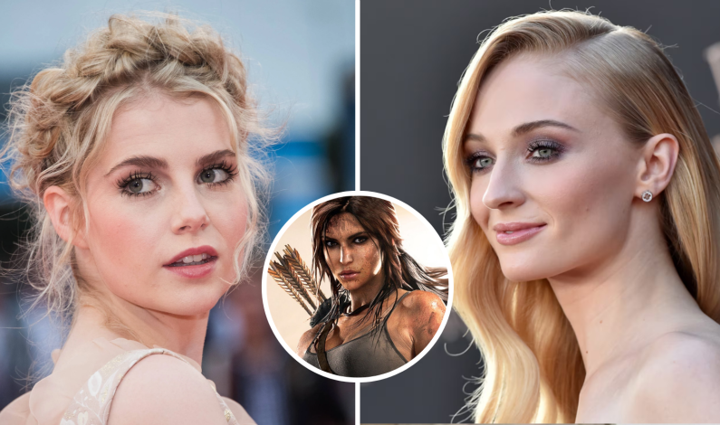 Sophie Turner y Lucy Boynton compiten por ser Lara Croft Sophie Turner y Lucy Boynton compiten por ser Lara Croft