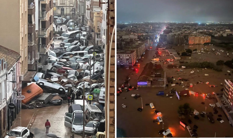 Suman más de 200 muertos por inundaciones en Valencia, España Suman más de 200 muertos por inundaciones en Valencia, España