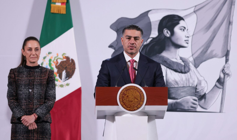 PRESIDENTA DE MÉXICO CLAUDIA SHEINBAUM DESTACA REDUCCIÓN ESTIMADA DEL 27 POR CIENTO EN HOMICIDIOS DOLOSOS DEL 2018 A 2025 PRESIDENTA DE MÉXICO CLAUDIA SHEINBAUM DESTACA REDUCCIÓN ESTIMADA DEL 27 POR CIENTO EN HOMICIDIOS DOLOSOS DEL 2018 A 2025