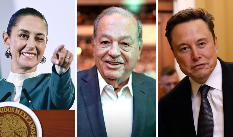 Sheinbaum desmiente acusaciones contra Carlos Slim Sheinbaum desmiente acusaciones contra Carlos Slim