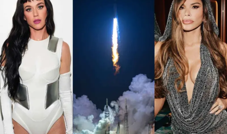 Katy Perry y Lauren Sánchez viajarán al espacio a bordo de Blue Origin Katy Perry y Lauren Sánchez viajarán al espacio a bordo de Blue Origin