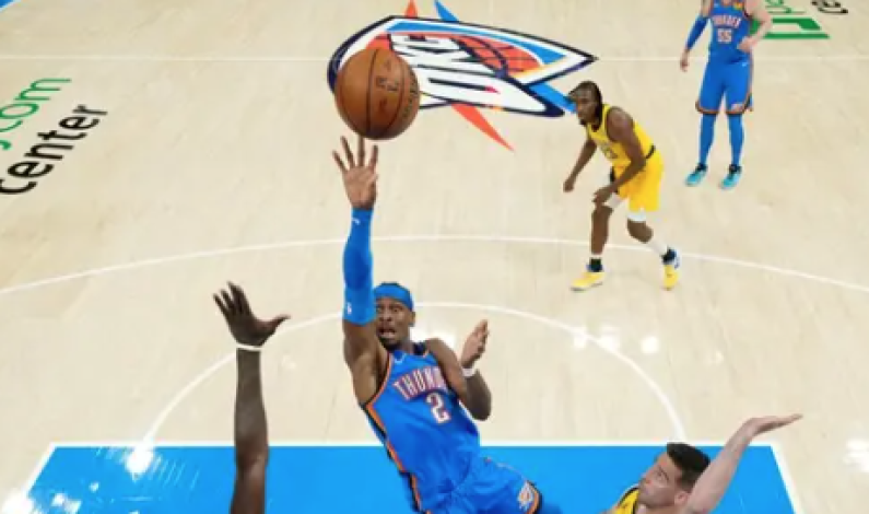Finales NBA: Oklahoma iguala a Pacers en Juego 2 Finales NBA: Oklahoma iguala a Pacers en Juego 2