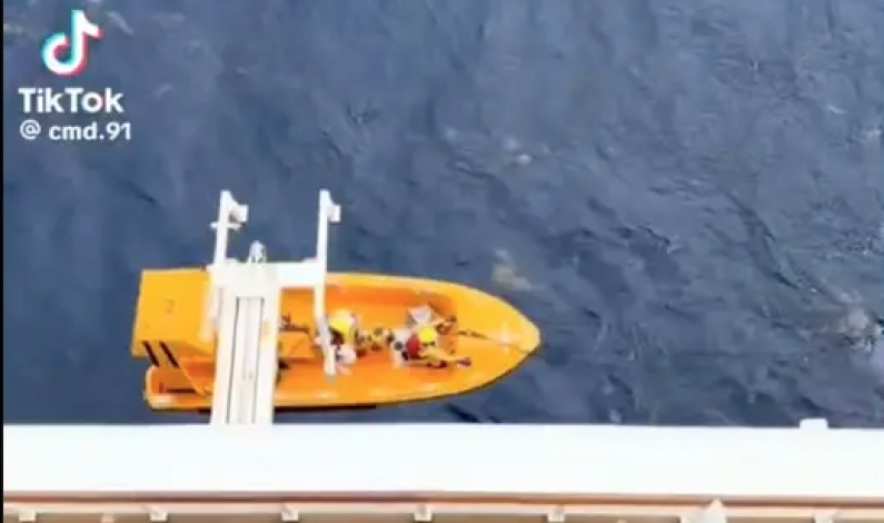 ¿Héroe o imprudente?: padre se lanza al mar tras caída de su hija en un crucero ¿Héroe o imprudente?: padre se lanza al mar tras caída de su hija en un crucero