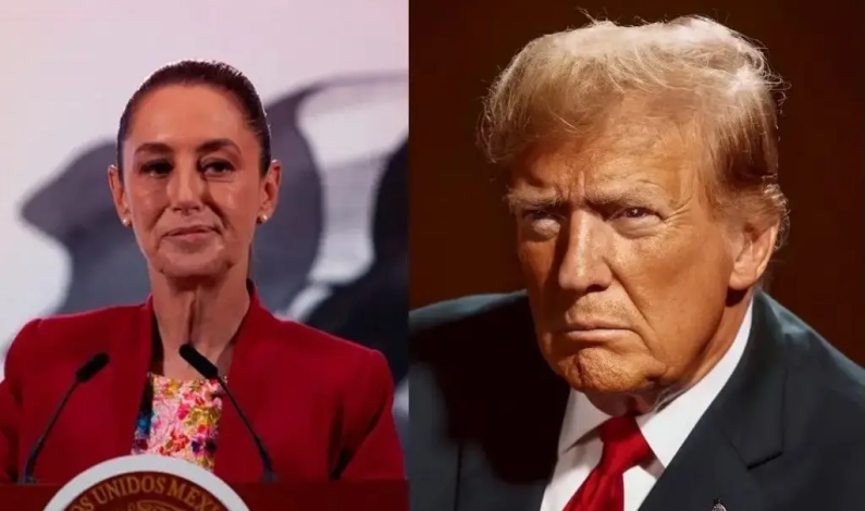 Sheinbaum rechaza amenazas de intervención de Trump contra cárteles en México Sheinbaum rechaza amenazas de intervención de Trump contra cárteles en México