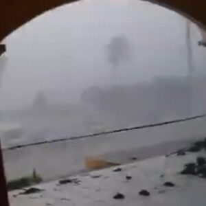 Turbonada causa daños al norte de Veracruz