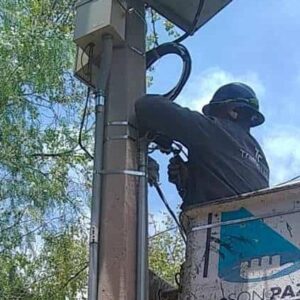 Continúa sabotaje a la red de alumbrado