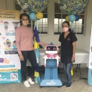 Escuelas privadas de Oaxaca contratan robot que detecta covid