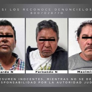 Liberan a comerciante secuestrado en Edomex; caen tres plagiarios