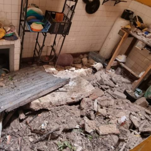 «Escucharon un fuerte ruido», se derrumba techo de una casa en Tampico