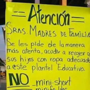 Escuela pide a mamás no vestir sexy, causa controversia en redes