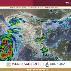 HuracĆ”n ‘Kay’ ya es categorĆa 2, dejarĆ” lluvias en varios estados