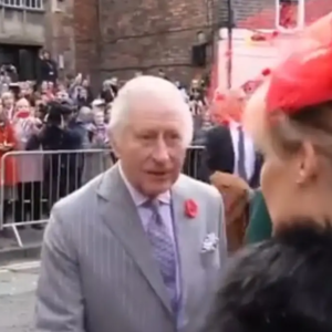 Detienen a sujeto que intentó arrojar huevos al rey Carlos III y la reina consorte Camila