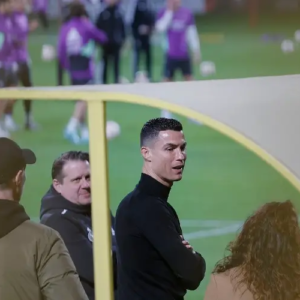 Cristiano Ronaldo visita al Real Madrid en Arabia