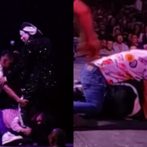 Brincos Dieras terminó en el hospital tras sufrir lesión durante show