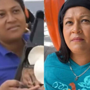Lady Frijoles reaparece vendiendo horchata luego de ser deportada de EU