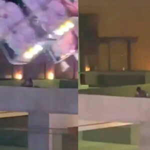 Captan a pareja ādĆ”ndose amorā junto a la feria de Tijuana; usuarios de redes se indignan