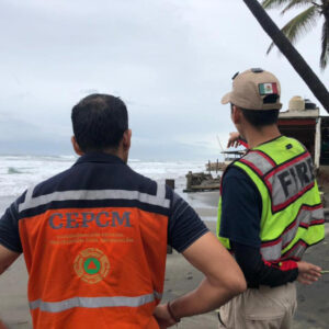 HuracĆ”n ‘Lidia’ deja mĆŗltiples afectaciones en la costa michoacana