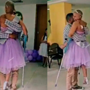 Quinceañera con cáncer conmueve a todos por bailar el vals con todas sus fuerzas