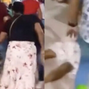 Mujer muere de infarto mientras bailaba en una fiesta y era grabada(VIDEO)