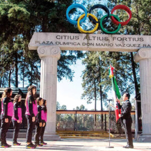 Abanderan a equipo tricolor para olímpicos de la juventud 2024