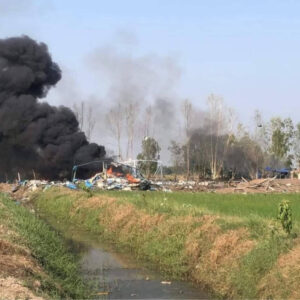 Explota fƔbrica de fuegos artificiales en Tailandia; deja 23 muertos