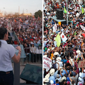 Más de 2 millones apoyaron a Sheinbaum durante su campaña