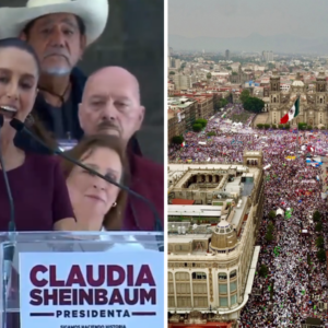 Claudia Sheinbaum cierra campaña en el Zócalo, CDMX