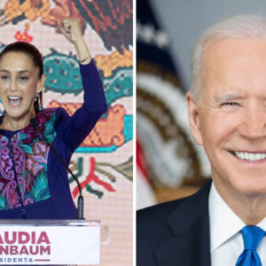 Biden y otros mandatarios felicitan a Sheinbaum por su victoria