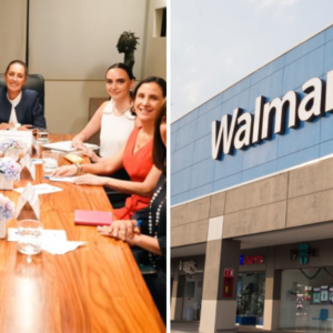 Claudia Sheinbaum se reúne con Kathryn McLay, la CEO de Walmart