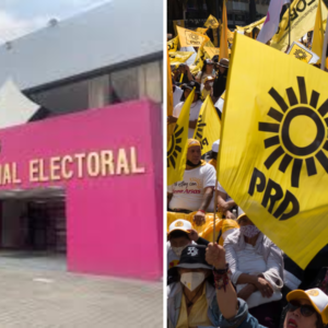 INE retira registro como partido político nivel federal al PRD