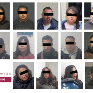 Caen 14 personas por robo en informe de Sheinbaum en CDMX