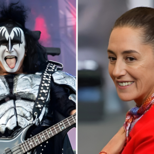 Gene Simmons agradece a Sheinbaum el envío de bomberos a LA