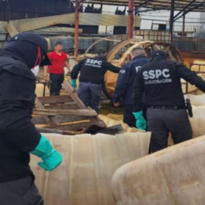 Aseguran químicos para elaborar fentanilo en Nuevo León