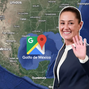 Mexicanos respaldan a Sheinbaum en disputa con Google