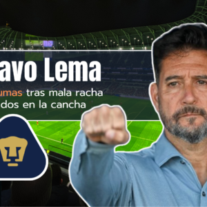 Gustavo Lema deja Pumas tras racha de derrotas