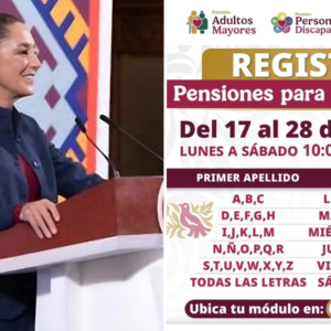 Arranca registro a las Pensiones para el Bienestar