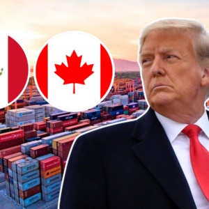 Llegó el día, Trump impone aranceles del 25 % Canadá y México