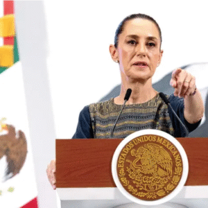 āFalso, que aliente protestas violentasā; Sheinbaum refuta dichos de Kristi Noem