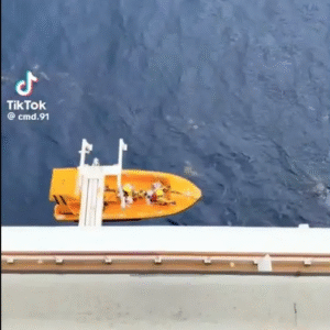 ¿Héroe o imprudente?: padre se lanza al mar tras caída de su hija en un crucero