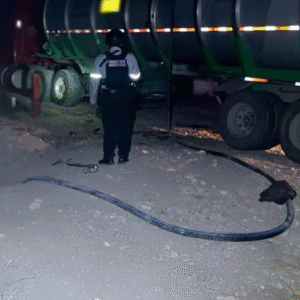 Huachicol en Nuevo León: aseguran tractocamión cargado con 45 mil litros de combustible