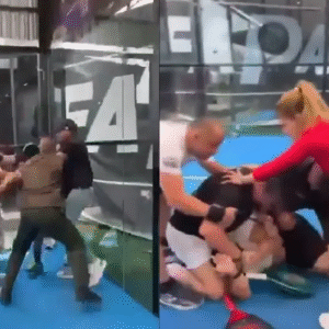 Personas armadas golpean a hombre en cancha de pádel en Atizapán