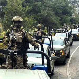 Llegan 300 elementos del Ejército y Guardia Nacional a Morelia dentro del Plan Michoacán