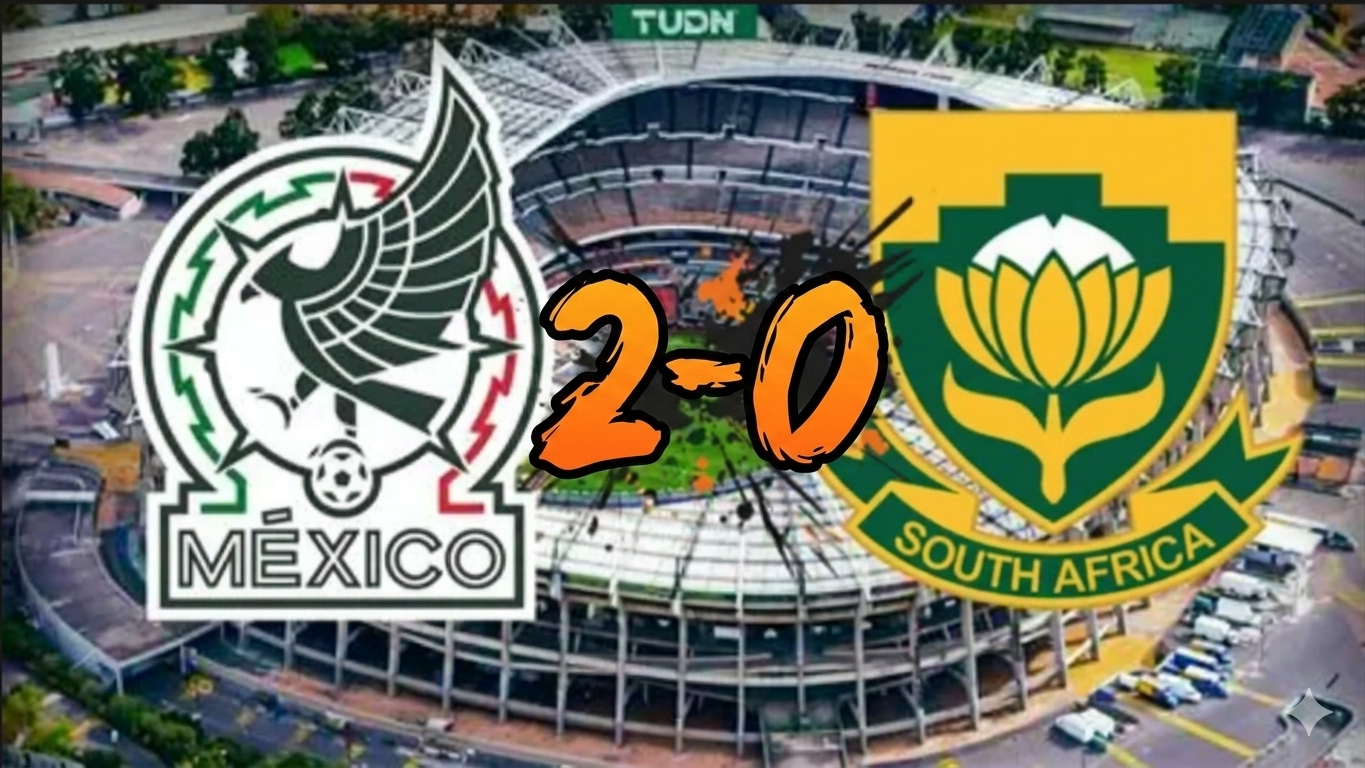México inicia el Mundial 2026 con triunfo ante Sudáfrica